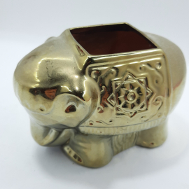 Статуэтка-чайница слон, керамика.